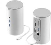 Разветвитель Vention USB3.1 Type-C to HDMI/VGA/USB3.0x3/RJ45/SD/TF/TRRS TPHWC-EU