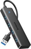 Разветвитель Ugreen USB 3.0 to 4хUSB 3.0 0.15m Space Gray CM219 25851