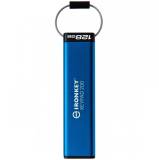 Флешка Kingston 128GB IronKey Keypad 200 Type-C Encrypted Blue USB IKKP200C/128GB