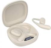 Наушники Choetech Open-ear з LED дисплеєм Beige BH-T25-SK