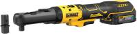 Шуруповерт DeWALT кутовий, XR Li-Ion PowerStack 18 GFN, 1.7Ah, 102 Н DCF510E2G