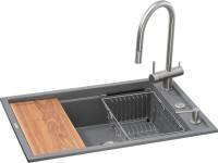 Мойка GRANADO Royal Estella grafito (+ подрібнювач Algar 1000 + ksg0309