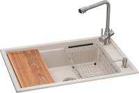 Мойка GRANADO Optimal Estella terra (+ змішувач Badalona LUX ino ksg0203