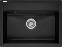Мойка GRANADO ARTES black shine з сифоном gr3601