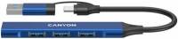 Разветвитель Canyon hub DS-02 4in1 USB-A/C Blue CNS-TDS02BL