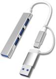 Разветвитель Dynamode USB Type-C/Type-A to 1хUSB3.0, 3xUSB 2.0 metal DM-UH-311AC