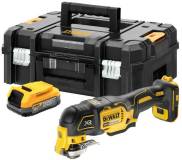 Инструмент DeWALT 18В PowerStack 1.7Ah, 20000 кол/хв, TSTAK DCS356E1T
