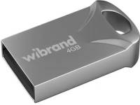 Флешка Wibrand 4GB Hawk Silver USB 2.0 WI2.0/HA4M1S