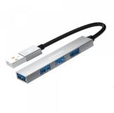 Разветвитель ESSAGER USB 2.0 to 4xUSB 2.0 EHBA04-FY10-P