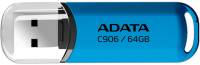 Флешка ADATA 64GB C906 Blue USB 2.0 AC906-64G-RWB