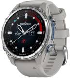 Часы Garmin Descent Mk3, 43mm, Passvtd Steel/Fog Gry, Dive Com 010-02753-04