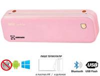 Принтер Ukrmark A40PK А4, Bluetooth, USB, рожевий 900798
