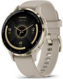 Часы Garmin Venu 3S, French Gray + Soft Gold, GPS 010-02785-02