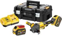 Болгарка DeWALT XR FLEXVOLT, 54 В, 2x2Ah, 9000 об/хв DCG418T2