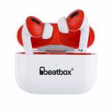 Наушники BeatBox PODS PRO 1 Wireless Charging White-Red bbppro1wcwr
