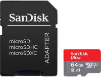 Флеш-карта SanDisk 64GB microSD class 10 UHS-I Ultra SDSQUAB-064G-GN6MA
