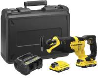 Пила STANLEY FatMax,18V(V20)Li-Ion, 2x2Ah, 3.000 хід/хв, 4,85кг SFMCS300D2K