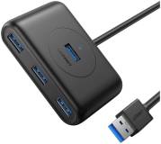 Разветвитель Ugreen CR113 4-port 0.5m USB3.0 active 20290