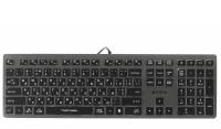 Клавиатура A4Tech FX60 USB Grey White backlit