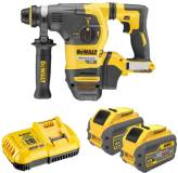 Перфоратор DeWALT безщітковий, SDS-Plus, 54 В, 3.5 Дж, 3 реж. кейс DCH333X2
