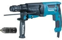 Перфоратор MAKITA HR2630T, SDS-Plus 26мм со сменным патроном, 800Вт,