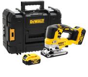 Электролобзик DeWALT 18В XR Li-lon, безщітковий, 2x5Ah, ЗП, кейс TSTAK DCS334P2