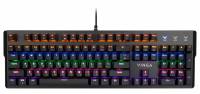 Клавиатура Vinga KBGM160 LED Outemu Blue USB Black KBGM160 Black