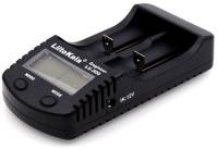 Зарядка LiitoKala 2 Slots, LCD дисплей, Li-ion/Ni-MH/Ni-Cd/AA/ААA/AA Lii-300