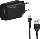 Зарядка Grand-X Quick Charge QС3.0 22.5W + cable USB to USB-C 1.0m CH-550TC