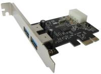 Аксессуар Dynamode PCIe to USB USB30-PCIE-2