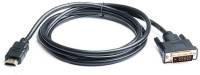 Кабель REAL-EL HDMI M to DVI M 1.8m 18+1pin EL123500013