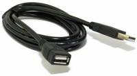 Кабель Extradigital USB 2.0 AM/AF 1.5m KBU1619