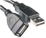 Кабель PowerPlant USB 2.0 AM/AF 0.5m KD00AS1210