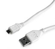 Кабель CABLEXPERT USB 2.0 AM to Micro 5P 1.0m CCP-mUSB2-AMBM-W-1M