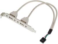 Аксессуар Atcom USB 2.0 на заднюю панель 2 port 15257