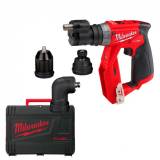 Шуруповерт Milwaukee M12 FDDXKIT-0X, 34Нм, 4 насадки FIXTEC, HD кейс (б 4933471332