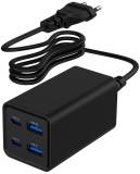 Зарядка Gembird 2xUSB-C PD65W + 2xUSB QC3.0 30W black TA-UC-2A2C-PD65-01-BK
