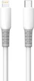 Кабель ColorWay USB-C to Lightning 1.0m PD30W liquid silicone whit CW-CBPDCL093-WT