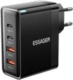 Зарядка ESSAGER 2xUSB-C + 2xUSB 100W ECT2CA-QYB01-Z