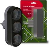 Фильтр Euroelectric X3 16А Black EE-3-16A(black)