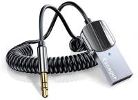 Сетевой адаптер ESSAGER Adapter Car Wireless Receiver USB to 3.5mm Car Kit EBTEB01-JS0A