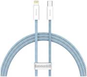 Кабель Baseus USB-C to Lightning 1.0m 20W blue CALD000003