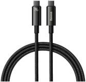 Кабель Baseus USB-C to USB-C 3.0m 240W black CAWJ040201