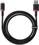 Кабель Baseus USB 2.0 AM to Lightning 1.0m 2.4A red+black P10377801U01-01
