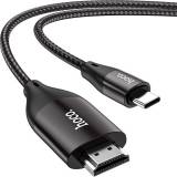 Кабель HOCO USB-C to HDMI M 2.0m 4K30Hz gray 6931474755025