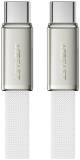 Кабель ACEFAST USB-C to USB-C 1.2m 60W 3A nylon white 6974316286257