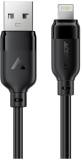 Кабель ACEFAST USB 2.0 AM to Lightning 2.0m 2.4A TPE black 6974316286271
