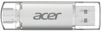 Флешка Acer 64GB UT300 USB-A/Type-C 3.2 Silver BL.9BWWA.589