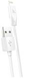 Кабель HOCO USB 2.0 AM to Lightning 1.0m 2.4A X1 white 6957531032007