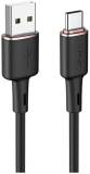 Кабель ACEFAST USB 2.0 AM to USB-C 1.2m 3A silicon black 6974316280767